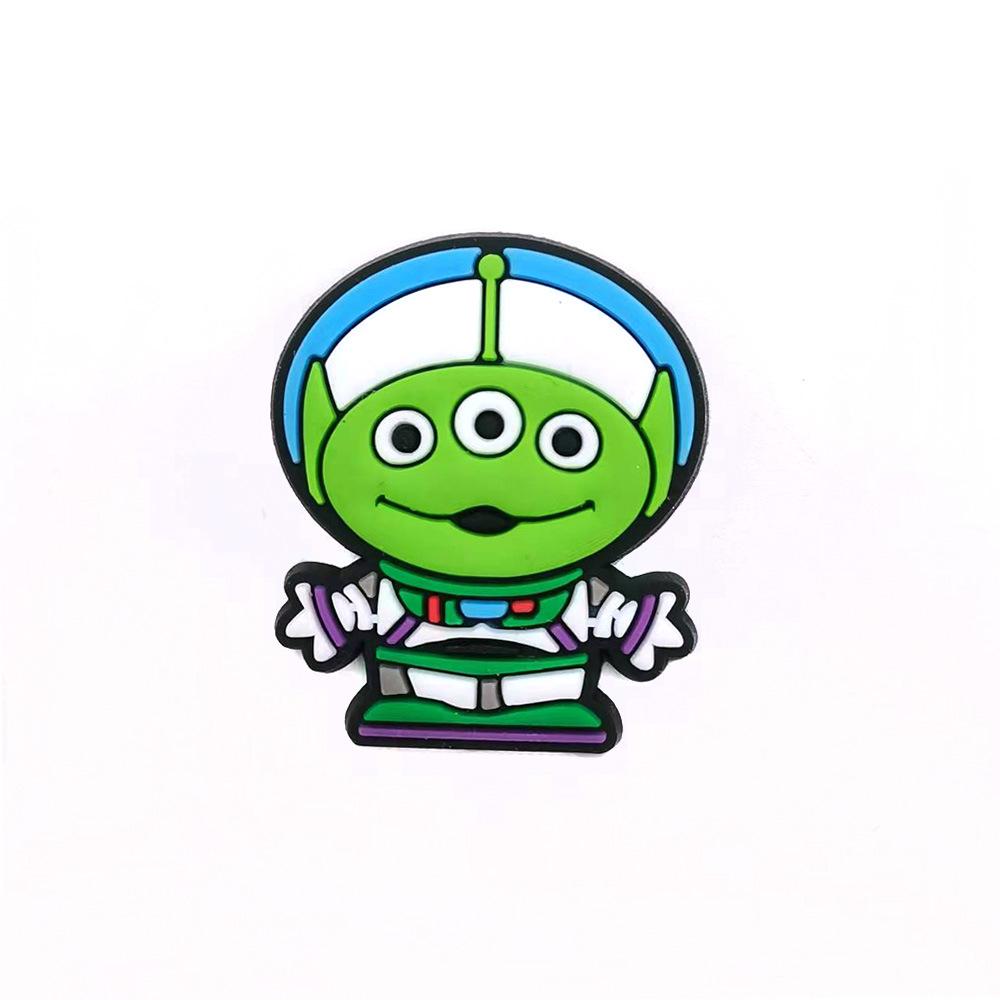Popular Buzz Lightyear Croc Charms: Cute Cartoon Shoe Accessories, Best Selling Decoration Buckles