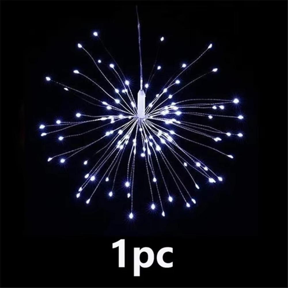 Battery Powered Led Dandelion String Lights Waterproof Copper Wire Christmas Garland Fairy Lights Garden Wedding Decoration