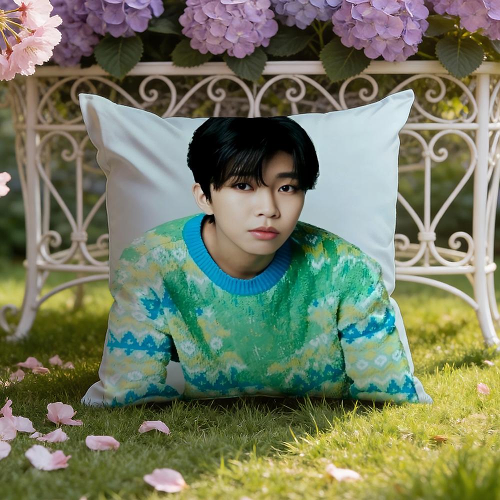 L-Lim Young W-Woong Cushion Cover Home & Car Dual-Scene Pillow Cover: Reversible for Premium Comfort