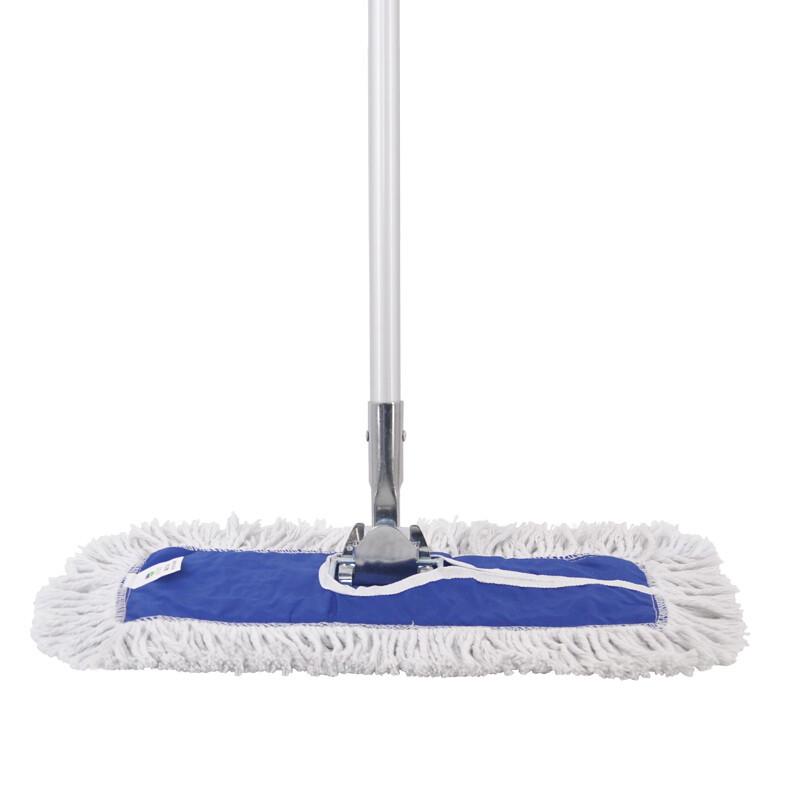 Witte Wolk Aluminium Steel Katoengaren Stofmop
