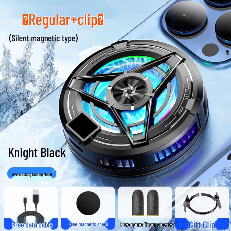 SL17 Gaming Phone Cooler: Semiconductor Suction Clip with Digital Display