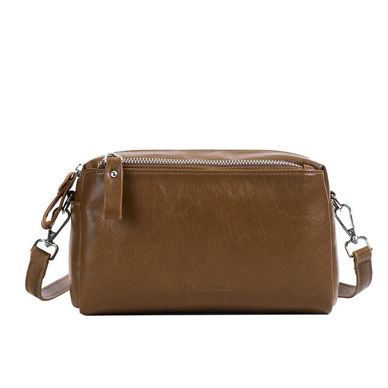 IELGY Retro Texture Autumn Winter Small Square Bag All-Match Commuter Shoulder Messenger Bag