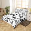 Colourful Dinosaur Duvet Cover For Kids Boys Girls Cartoon Dino Comforter Cover Floral Grass Mountain Bedding Set Wild Animal