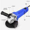 115mm High-Power Corded Angle Grinder: Lightweight Multi-purpose Tool for Cutting, Grinding, Rust Removal, and Polishing.