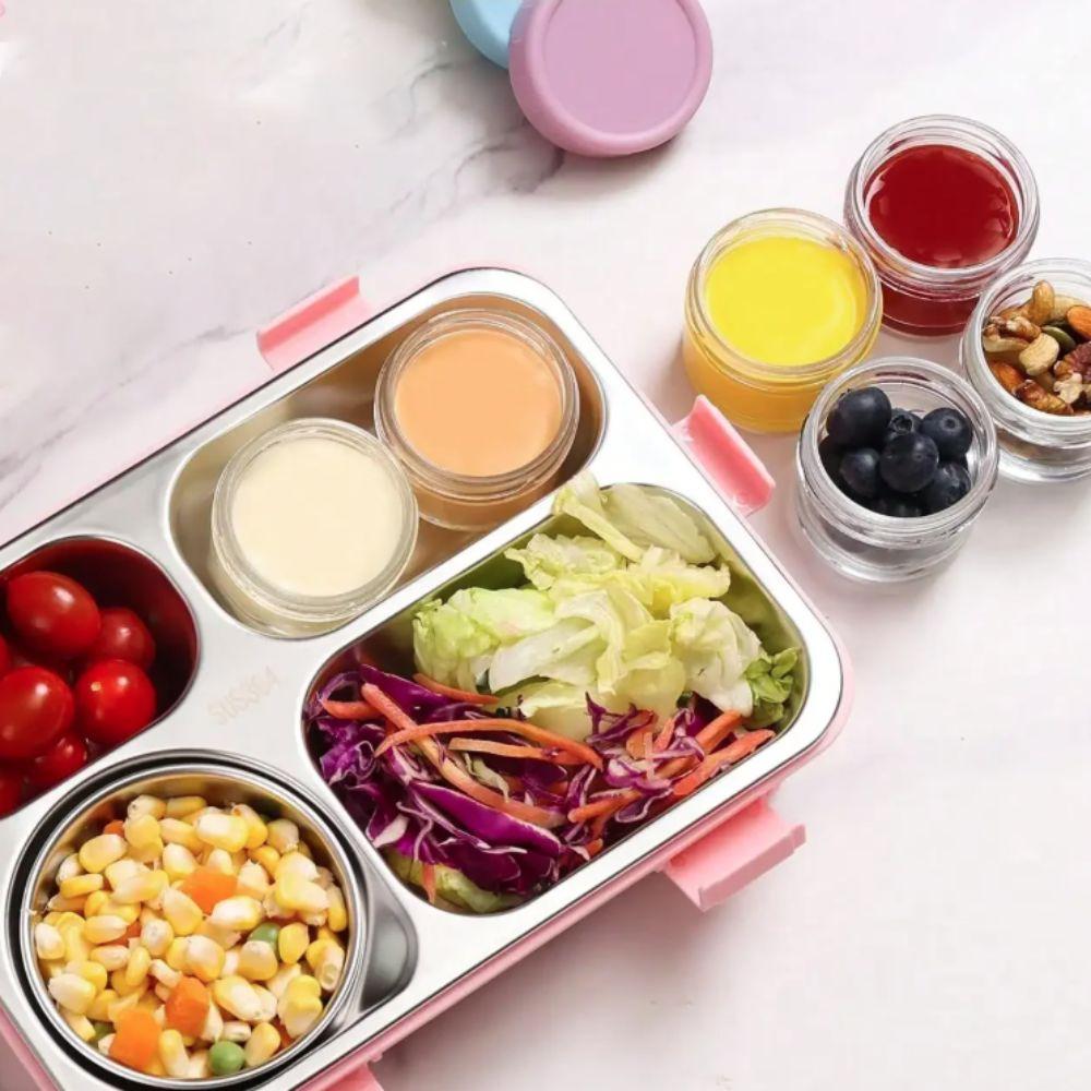 6pcs Glass Dipping Sauce Cup 70ml Salad Dressing Container Multipurpose Sauce Box  Condiment