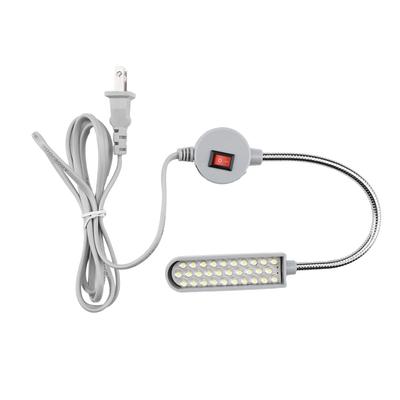 30-LED Sewing Machine Light, 360° Flexible Gooseneck Industrial Light, Work Light Accessories for Garment Machinery