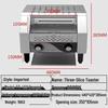 Commercial Toaster Oven: 4-Slice & 6-Slice Bread Maker for Home Use—Perfect for Toasting, Sandwiches, Breakfast, Baking, and Roujiamo