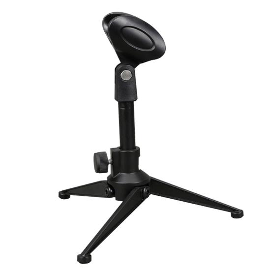 Portable Desktop Adjustable Microphone Tripod Bracket Mic Stand Mount Holder