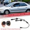 UXCELL 2 Pcs Car Spark Plug Coil Wire Ignition Coil Harness Cable 4.7mm for Mazda L4 2.0L 2001-2003 No.FP8618140A/FP8518140A