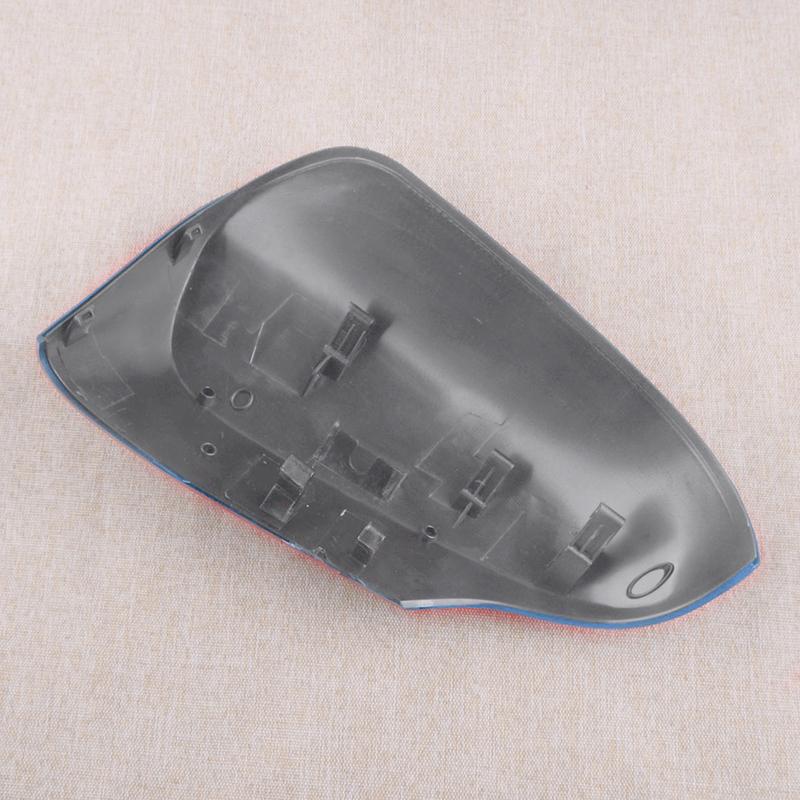 Blue Right Side Wing Rearview Mirror Cover Cap ABS Fit for Toyota Yaris 2012 2013 2014 2015 2016 2017 2018