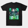 Men Black Print T-shirt The Eagles Cooper Dejean And Reed Blankenship Exciting Whites No-Cut Transfer Paper Print Cotton Tshirt