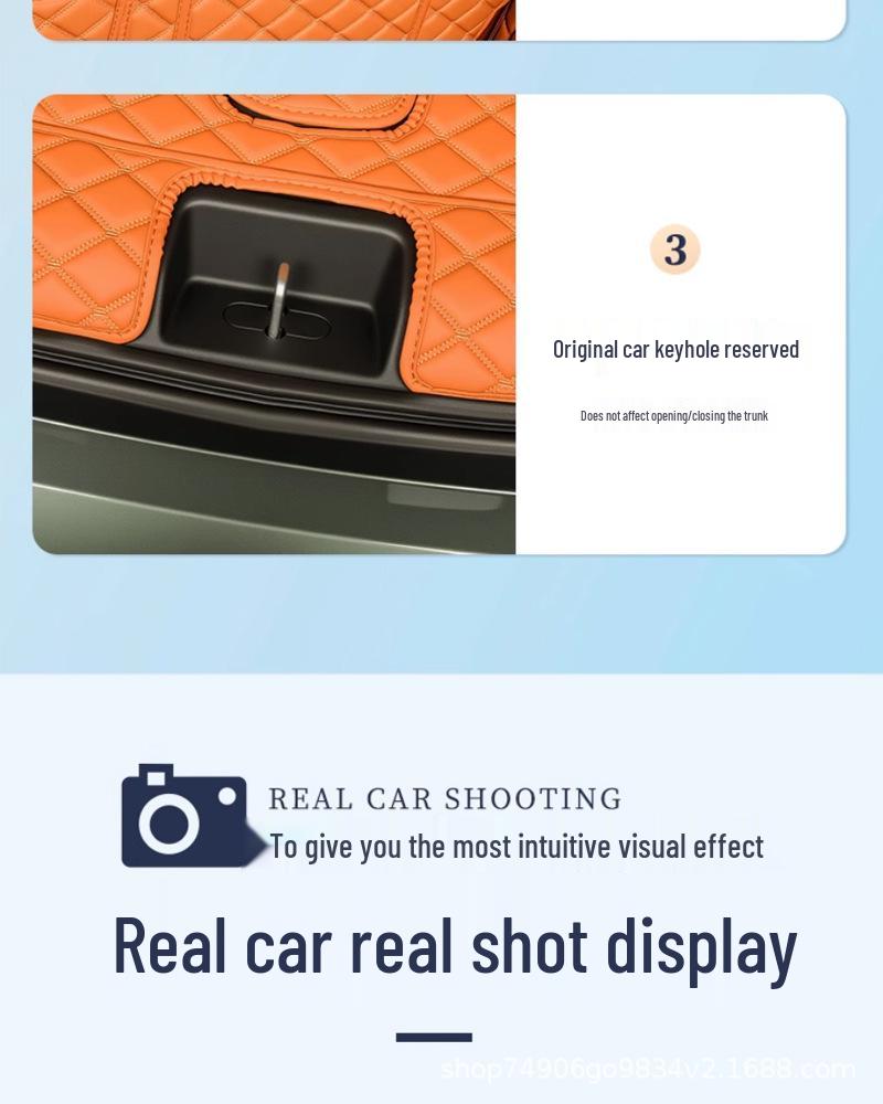 2025 Shangjie H5 Full Coverage Trunk Mat Decorative Accessories