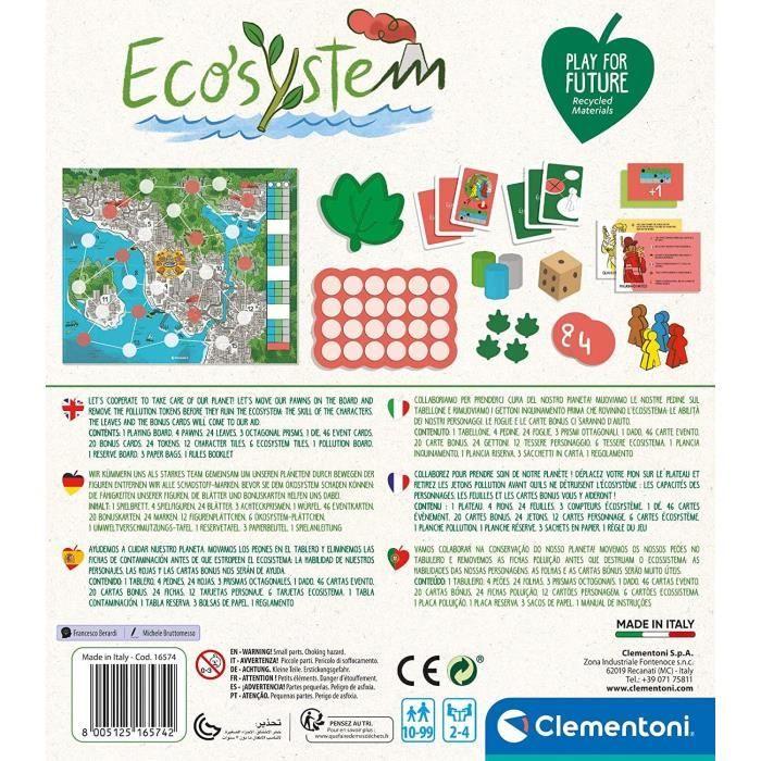 Clementoni - 16574 - L'Ecosystème - 100% Recyclé