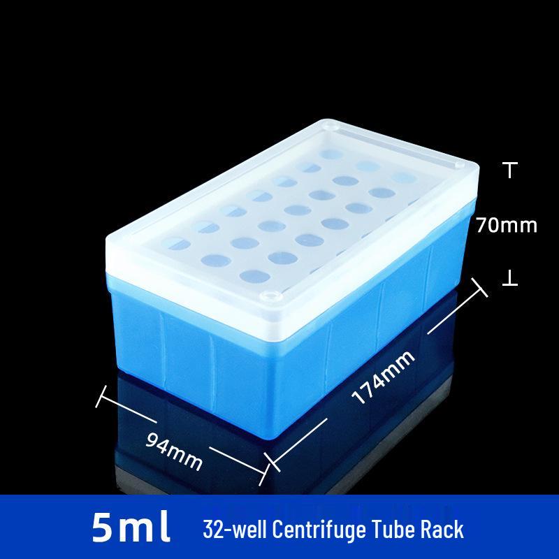 Chromatography, Cryogenic, and Headspace Vial Rack - Acrylic and PP Plastic Box for Small Vials