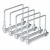5-Pack 1/4 X 2-3/4 Inch Square Trailer Hitch Pins with Wire Locks