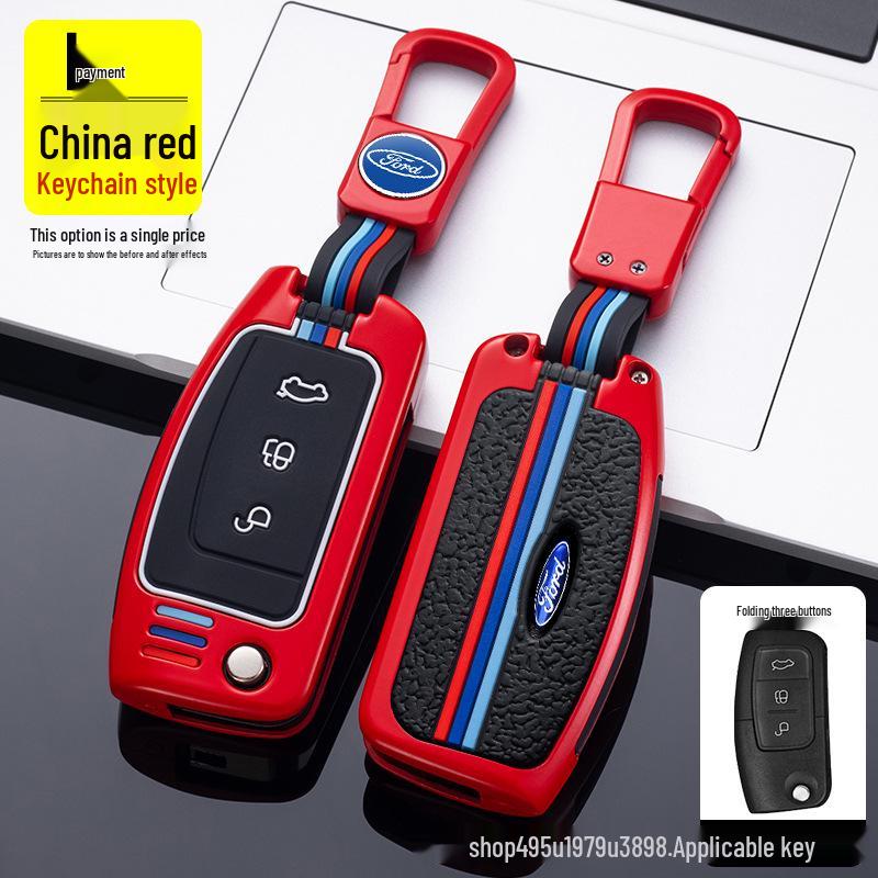 Compatible Key Shell for Ford Classic, Focus, Fiesta (09/11/13/14/15), Kuga, Ecosport Models