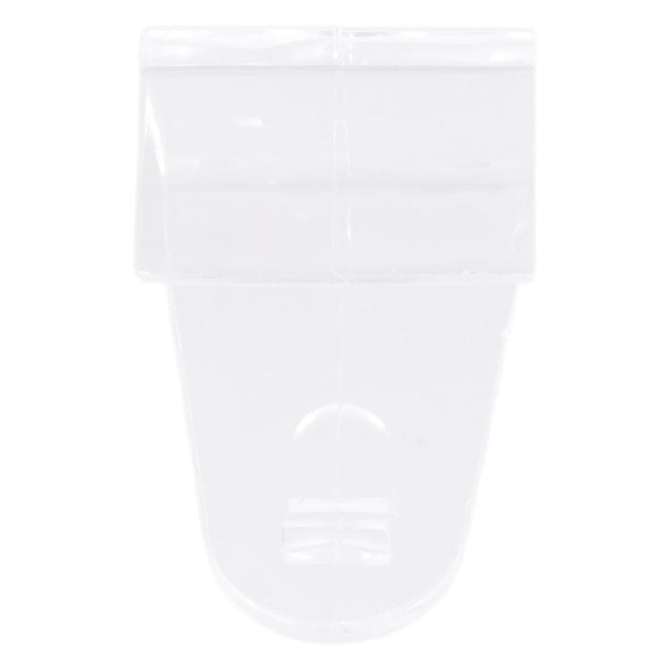 10Piece Set of Clear Adhesive Hooks for Multiple Use On Window and Interior Door Frame 17mm Thickness Hangers Hooks