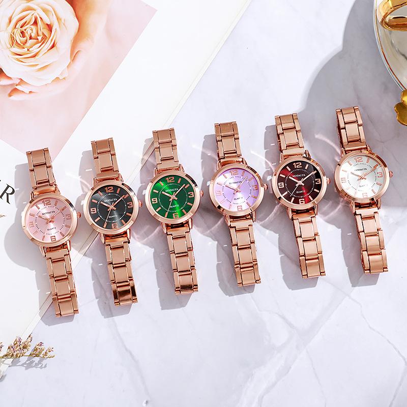 Luxury Women Quartz Watches Simple Dial Stainless Steel Wristwatch Fashion Luminous Minimalist Girl Clock Gift Relogio Feminino