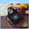 Mini Canvas Bucket Bag For Women Candy Color Korean Style Handbag