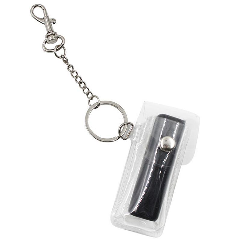 Chapstick-pose Nøkkelring Gjennomsiktig PVC Leppestiftholder For Utendørs