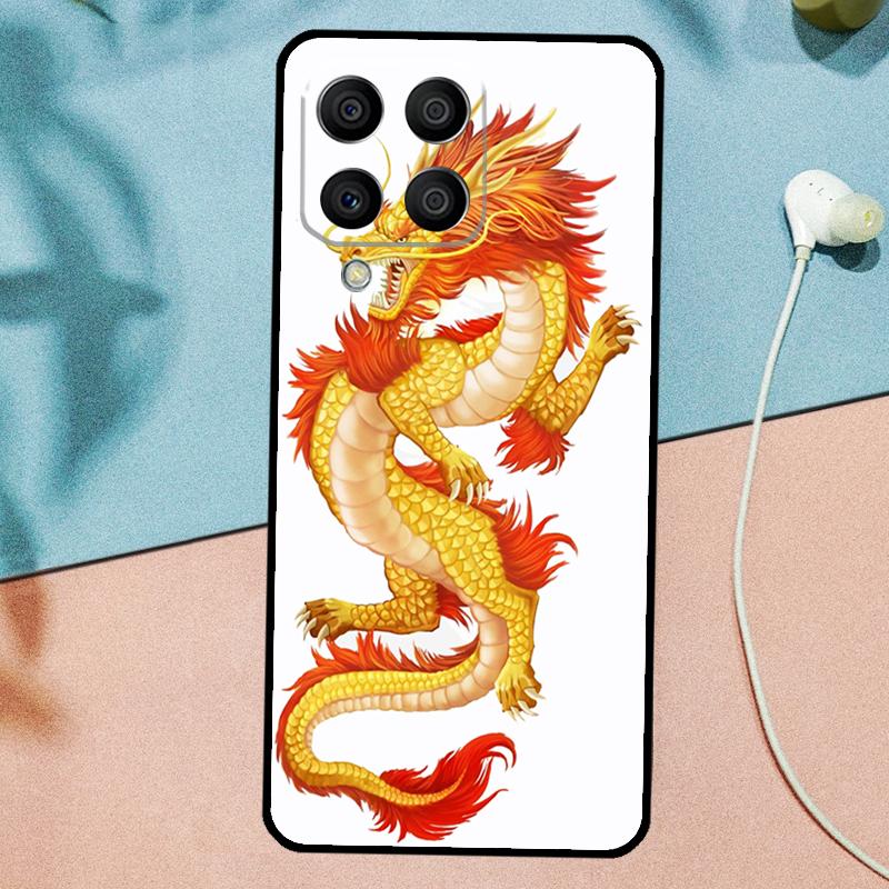 Chinese Dragon For Samsung Galaxy M31 M11 M23 M12 M13 M14 M15 M35 M55 M34 M54 M33 M53 M32 M52 M06 M16 Case