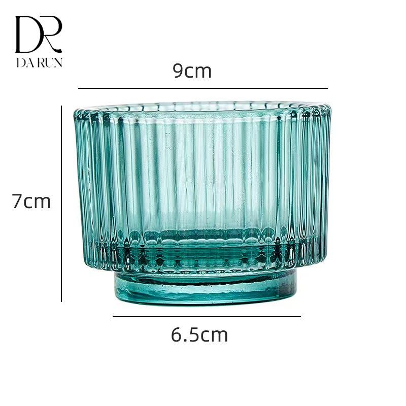 Gradient Nordic Glas Kerzenhalter Glas