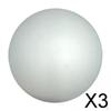 2xFoam Ball Half Circles for DIY Crafts Modeling Science Projects Household