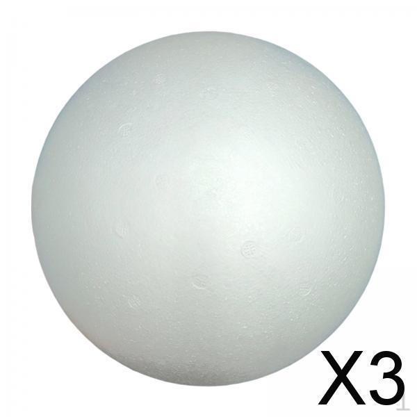 2x Foam Ball Halve Circles for DIY Crafts Modeling Science Projects Husholdning