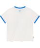 COVERNAT WOMAN Clover Heart Ringer T-Shirt White