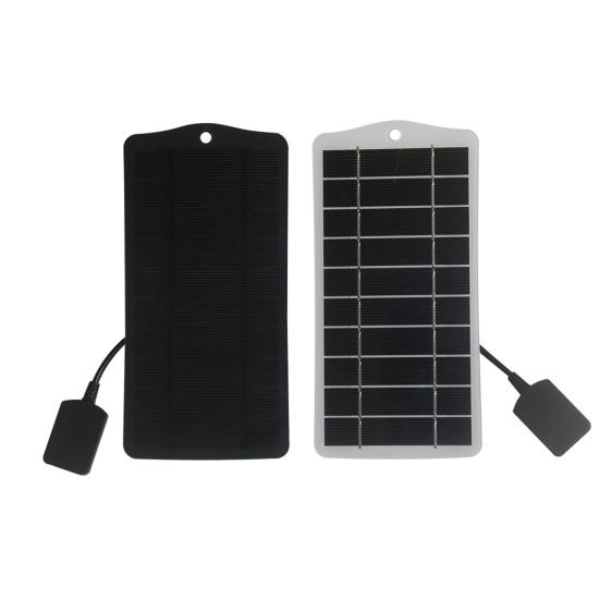 2.5W 5V Solar Efficiency IP65 Waterproof Panel Charger High Conversion Universal Outdoor Emergency Power