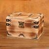 Organizer Wooden Vintage Box With Latch For Desktop Storage Decoration Gift