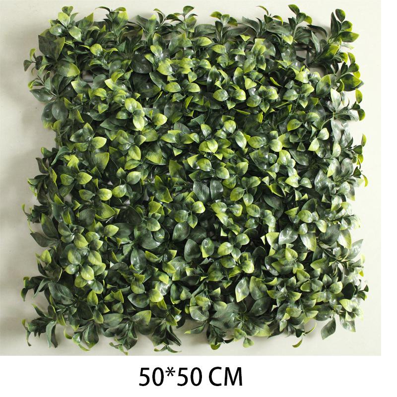 Flame-Retardant Green Wall: Anti-Aging Lawn Decoration for Malls & Backgrounds