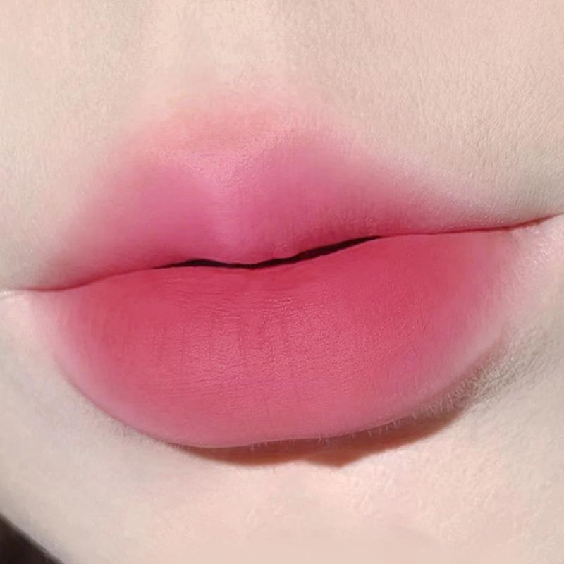 Silky matte matte lipstick, matte velvet, whitening, long-lasting, silky color, not easy to stain lipstick