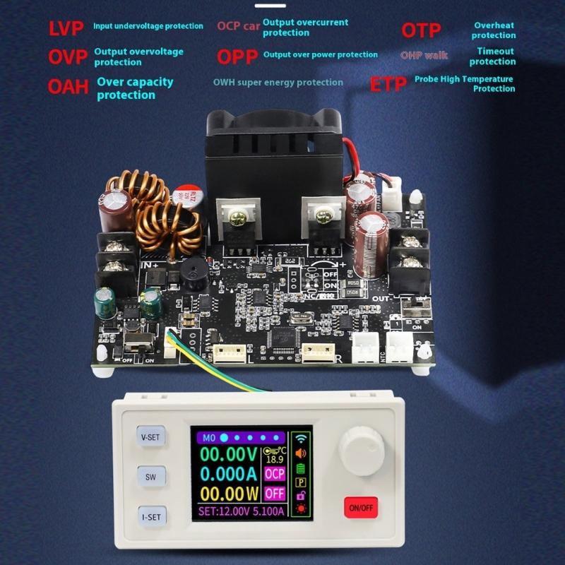 Upgrades Digital Controlled Power Supply 252W 7A Output Constant Electric Current Regulation for Charging Testing Lab