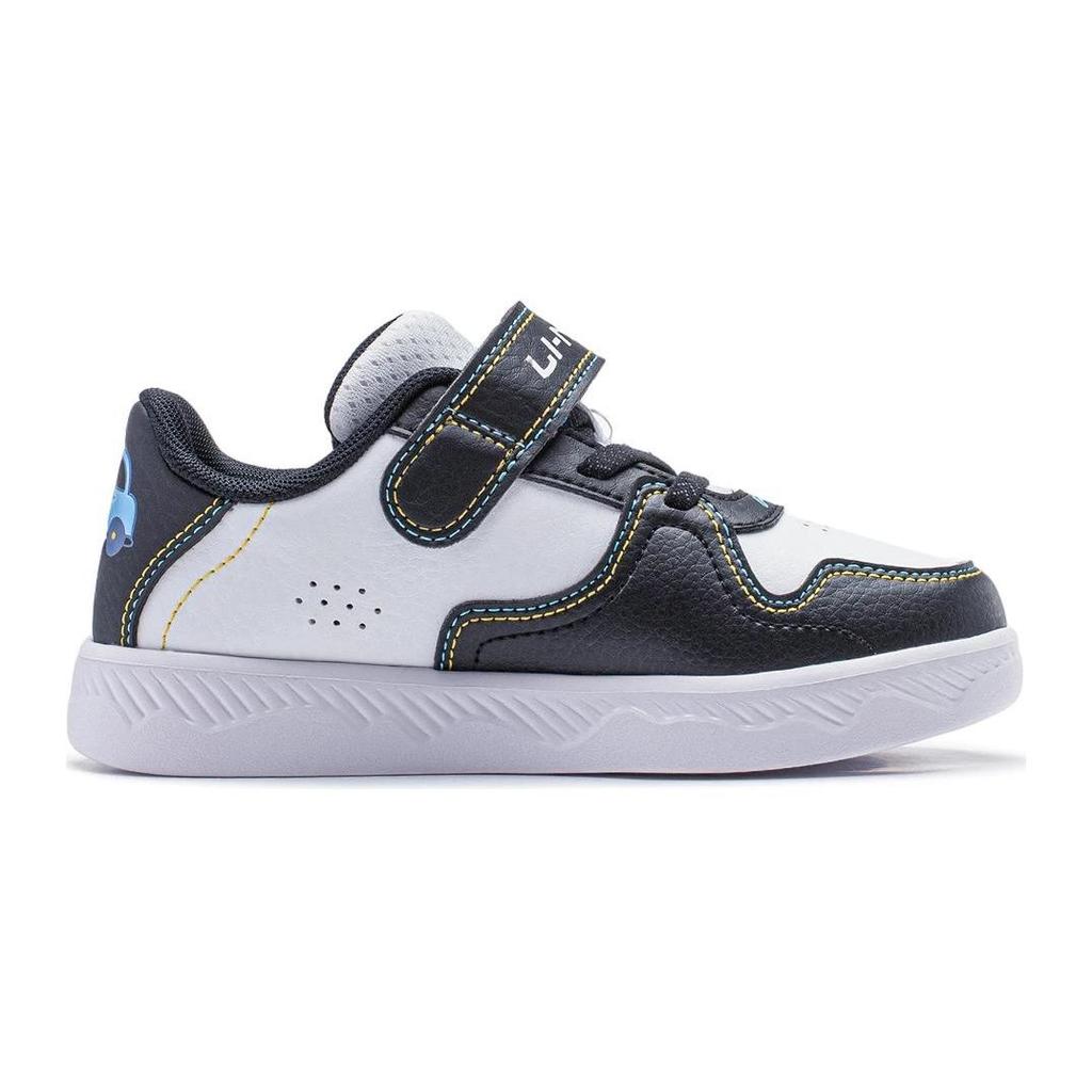 Li Ning Tataler Series V4 Comfortable Versatile Non-Slip Wear-Resistant Low-Top Kids Skate Shoes Kids Skate Shoes Black Orange YKNU030-5