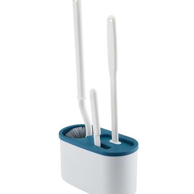 Toilet Wall Hung Toilet Brush Set No Dead Corner Toilet Brush Long Handle Soft Hair Cleaning Brush Household Daily Necessities