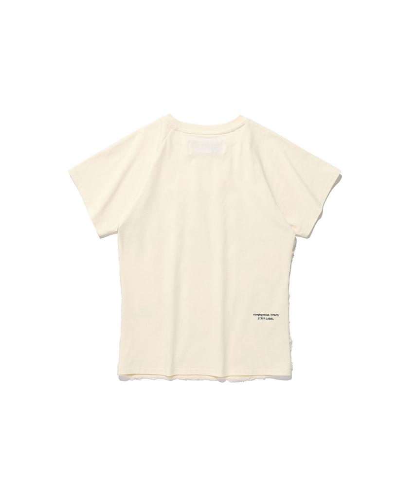 NICEGHOSTCLUB Ffats Flower Shop Layered Tee_Ivory(Ng2Gsut583A)