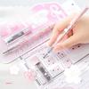 Lucky Omamori Exam Pencil Set Kawaii Retro Japanese 2B Mechanical Pencils for Test Prep with Refills Student Writing Supplies