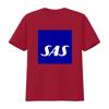 New Shirt Sas Scandinavian Airlines Logo T Funny Size S To 5xl Vintage Washed Homme Unisex Casual Graphic Comfortable