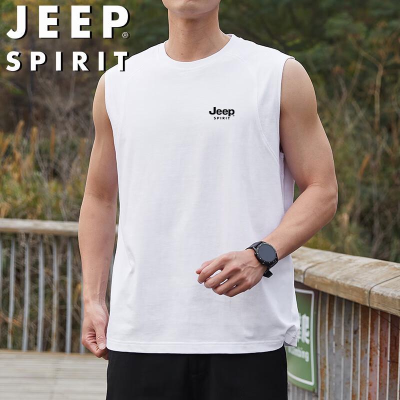 JEEP SPIRIT Men s Ice-Feel Sleeveless T-Shirt XL