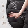 Black Bamboo Fiber Mattress Topper - Cross-border Comfort Pad