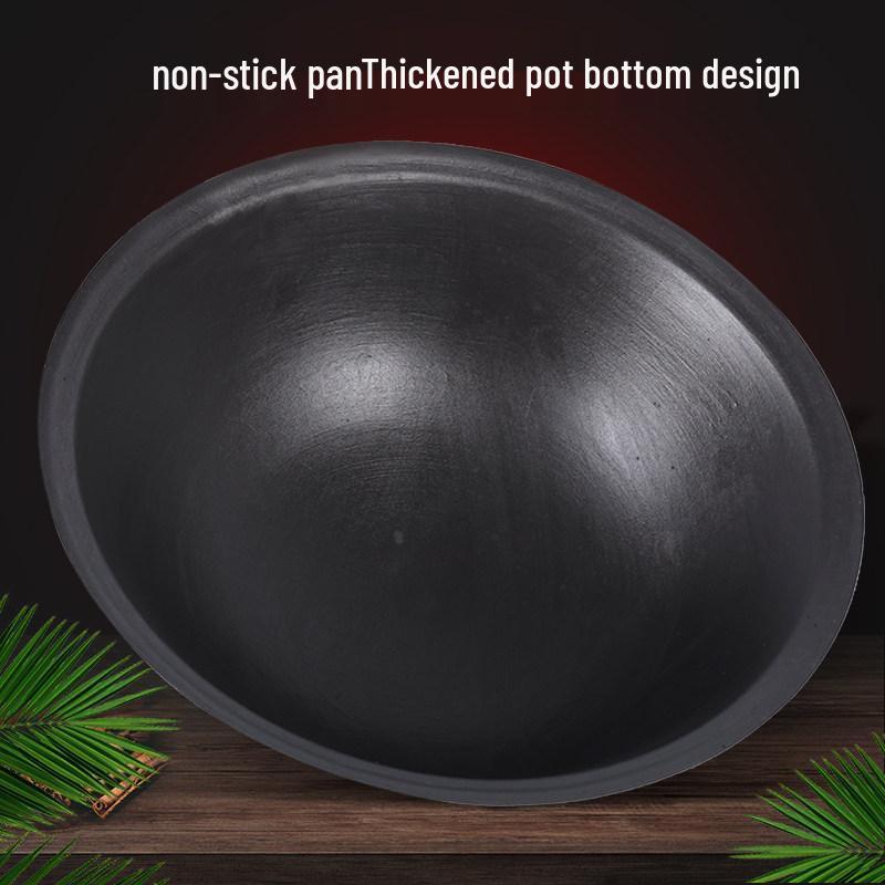 ZLIII Traditional Uncoated Cast Iron Wok