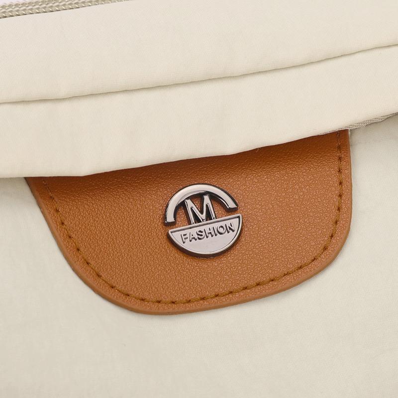 Nylon Umhängetasche Damen Schultertasche Patchwork Crossbody Tasche