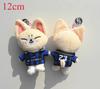 SKZOO Magnetisches Plüschtier Teddy Plüsch Schlüsselanhänger Plüschtier Seoul FM Woche Umhangpuppe Zauberschule Kind Geburtsdatum Geschenk