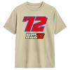 Marco Bezzecchi  Unisexs T Shirts  Cool Tees Short Sleeve Round Neck TShirt  Cotton Plus Size Clothing