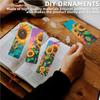 12Pcs Animal Landscape DIY Diamond Art Bookmark Irregular Shaped Diamonds Diamond Art Painting Bookmark for Reading Enthusiasts
