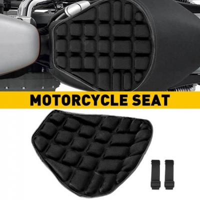 Motorcycle Gel Seat Cushion Comfort Pillow Pad Cover Pressure Relief Universal A