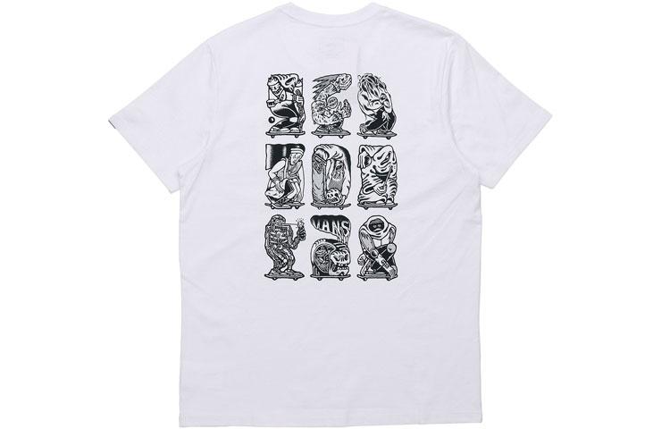 Vans Asia Artist Collaboration Edition T Shirt Men s White VN0A4P5FWHT L