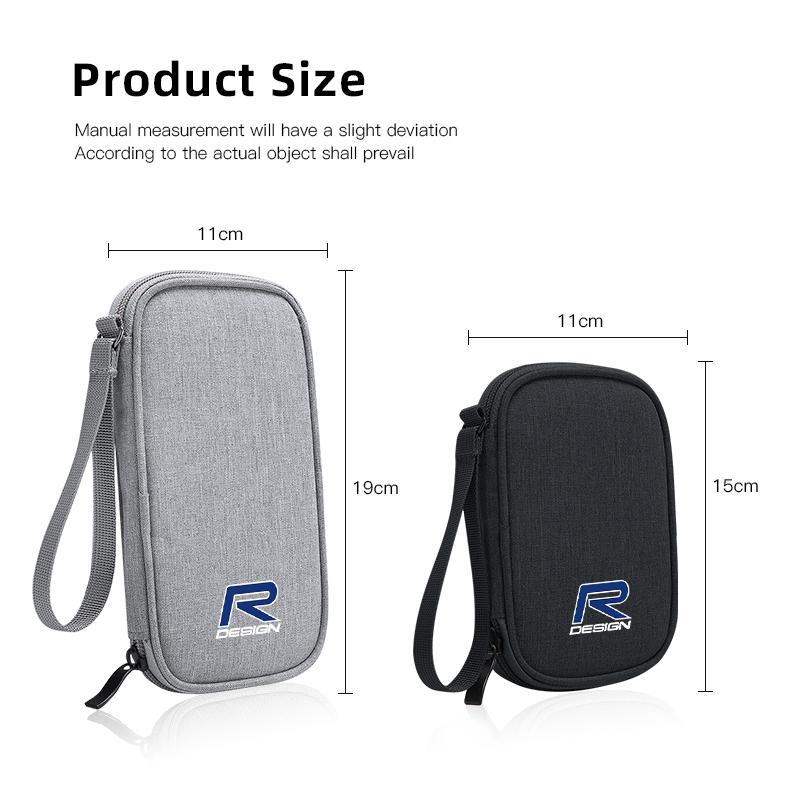 Car Data Cable Storage Bag Waterproof Organizer Box For Volvo C60 V40 C30 V70 V50 V90 XC40 XC90 SC60 190h XC S80 S90 R S60 V60
