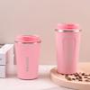Smart Coffee Tumbler 510ml Stainless Steel Thermos Cup with Portable Rope Intelligent Temperature Display Travel Mug